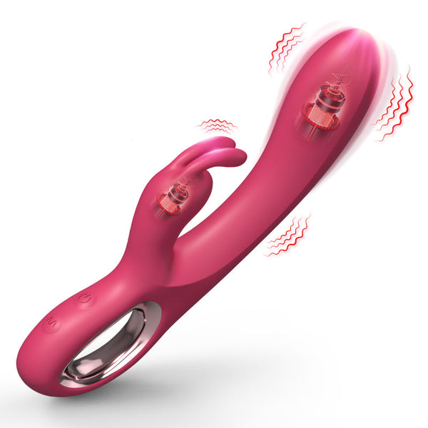 G-punkt Rabbit Vibrator med dobbeltmotorer