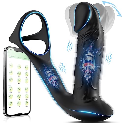Prostata Massager med 9 Vibrationsindstillinger & Vrikbevægelser