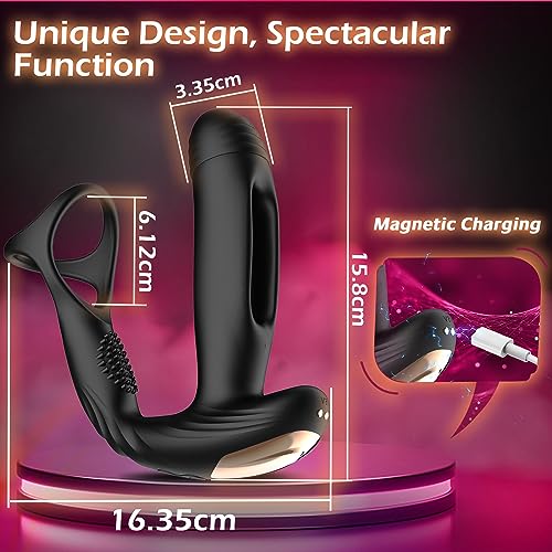 Prostata Massager med 10 Flap- & Vibrationsindstillinger
