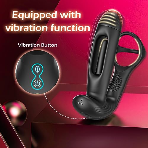 Prostata Massager med 10 Flap- & Vibrationsindstillinger