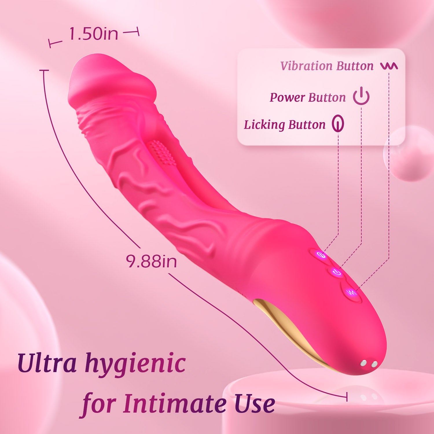 Dildo Flappende Vibrator