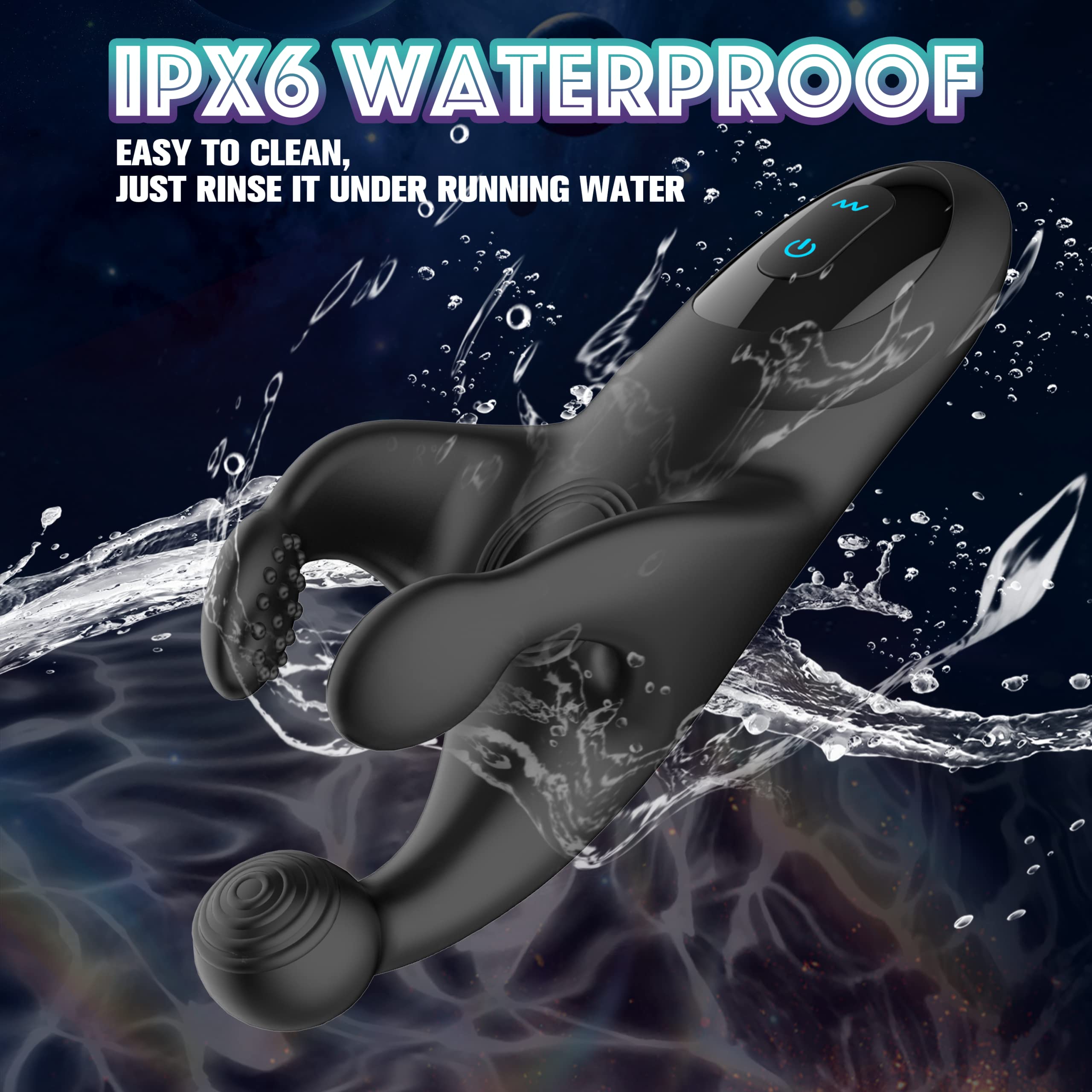 Penis Vibrator med Tapping og Vibration
