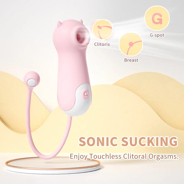 Klitorisslikkende Vibrator – 10 Sugefunktioner