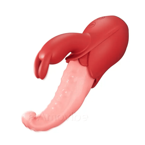 Tungevibrator 10 tilstande, dobbelt stimulation, hviskende stille