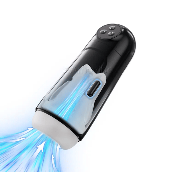 Mandlig automatisk onanist – 9 sugemønstre + vibration og hvirvelstrøm