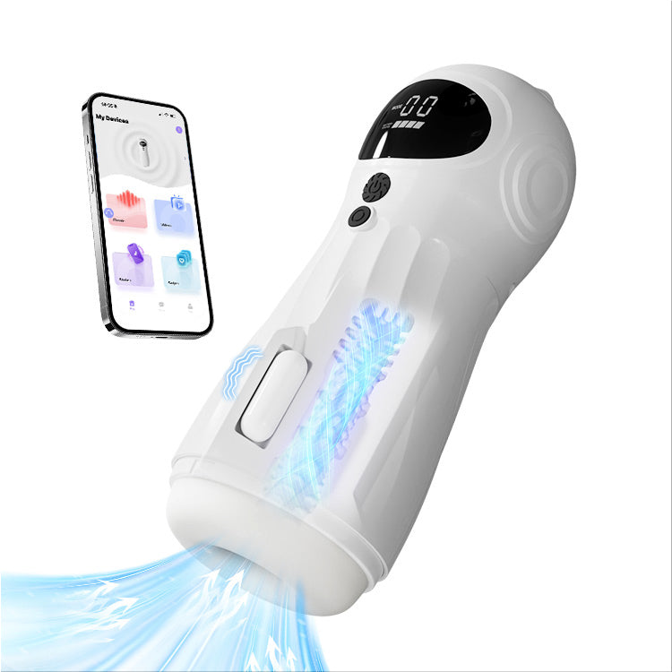 Automatisk Mandlig Masturbator – Sug og Vibration, App-kontrol