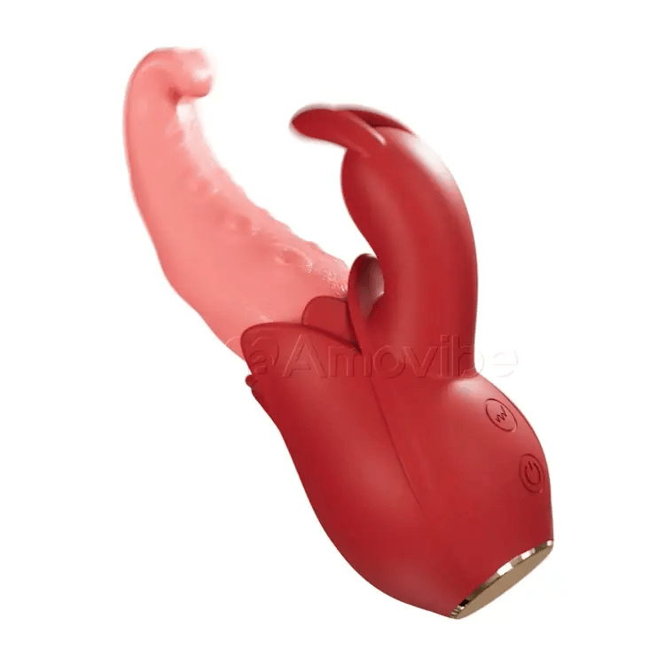 Tongue Vibrator 10 Modes, Dual Stimulation, Whisper-Quiet