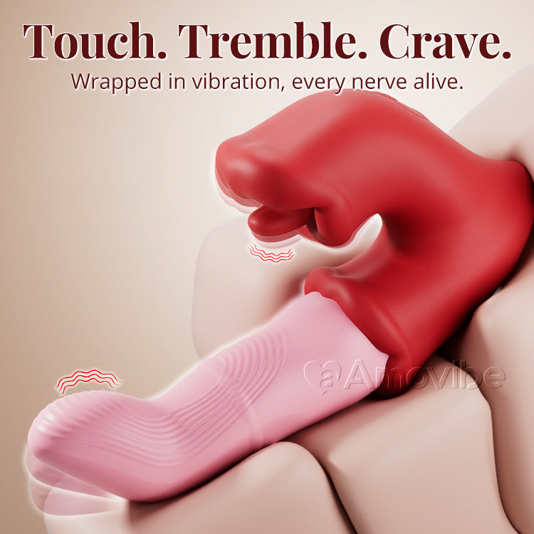 G-Spot & Clit Vibrator – Tongue Licking Action, Waterproof