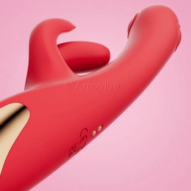 G-punkt Tapping Vibrator med Klit Massering & Vibration