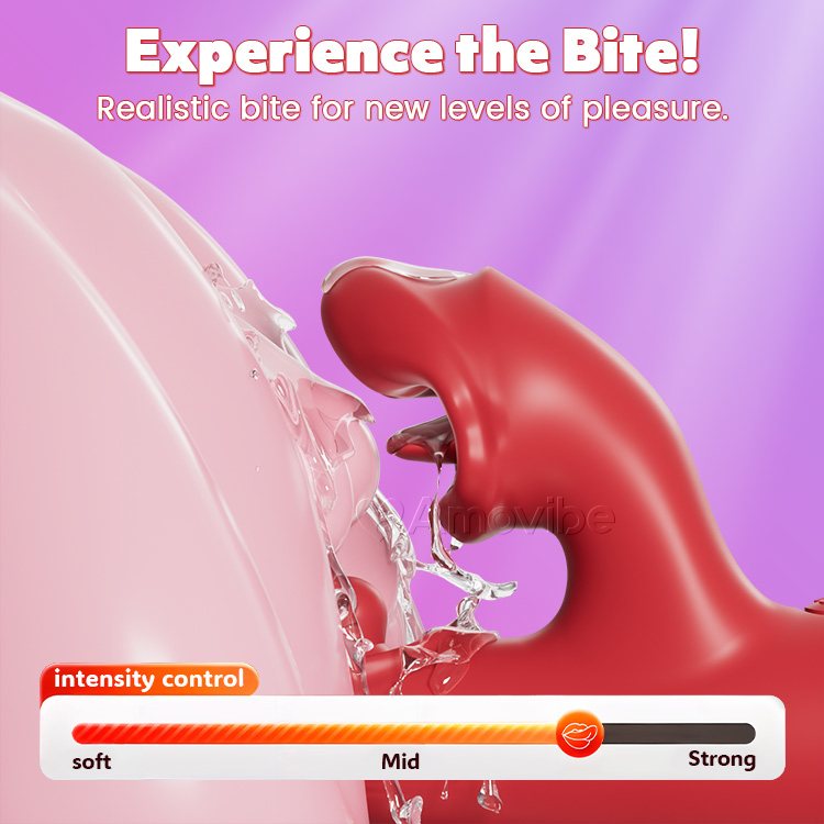 Kysse- & Triple-Tap Vibrator – Klitoris- & G-Punkt Stimulation