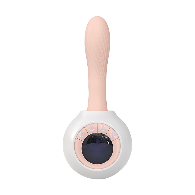 Stødende & Vibrerende Sexmaskine med Varmende Funktion & Fjernbetjening