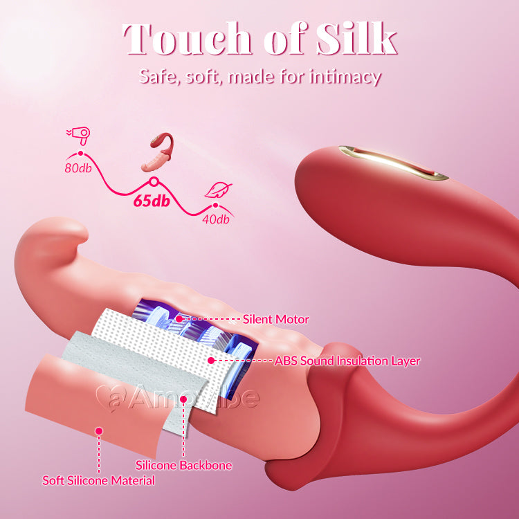 App-styret G-punkts vibrator: Pulserende C-punkt, Stille