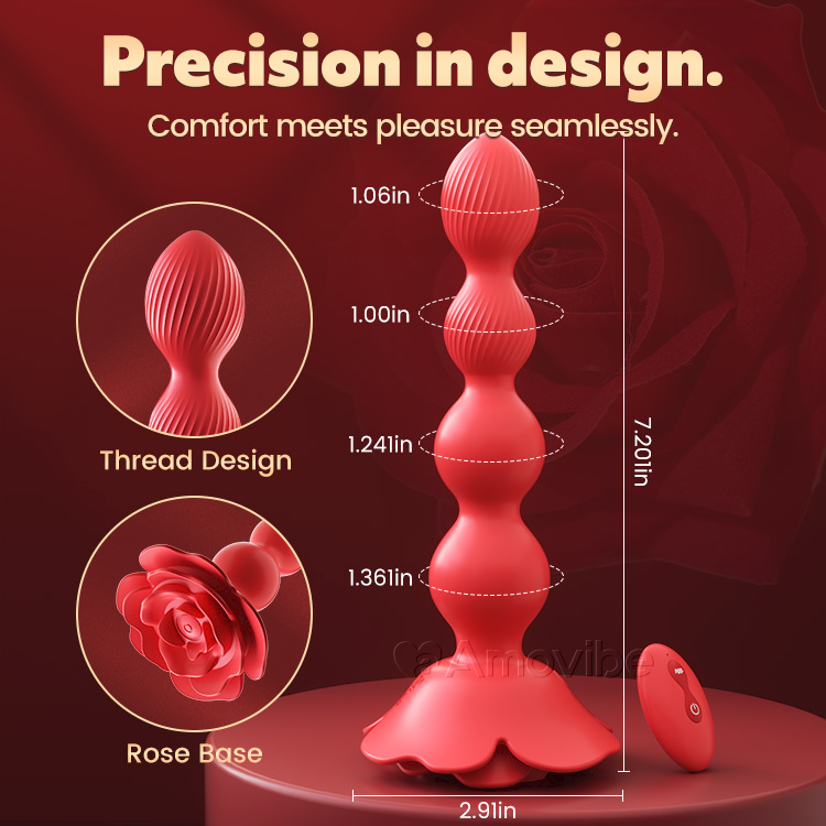 Rotating & Vibrating Anal Beads