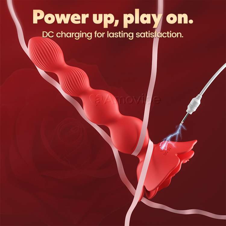 Rotating & Vibrating Anal Beads