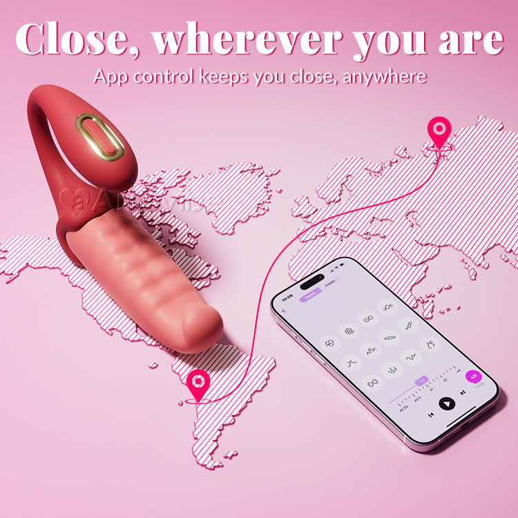 App-styret G-punkts vibrator: Pulserende C-punkt, Stille