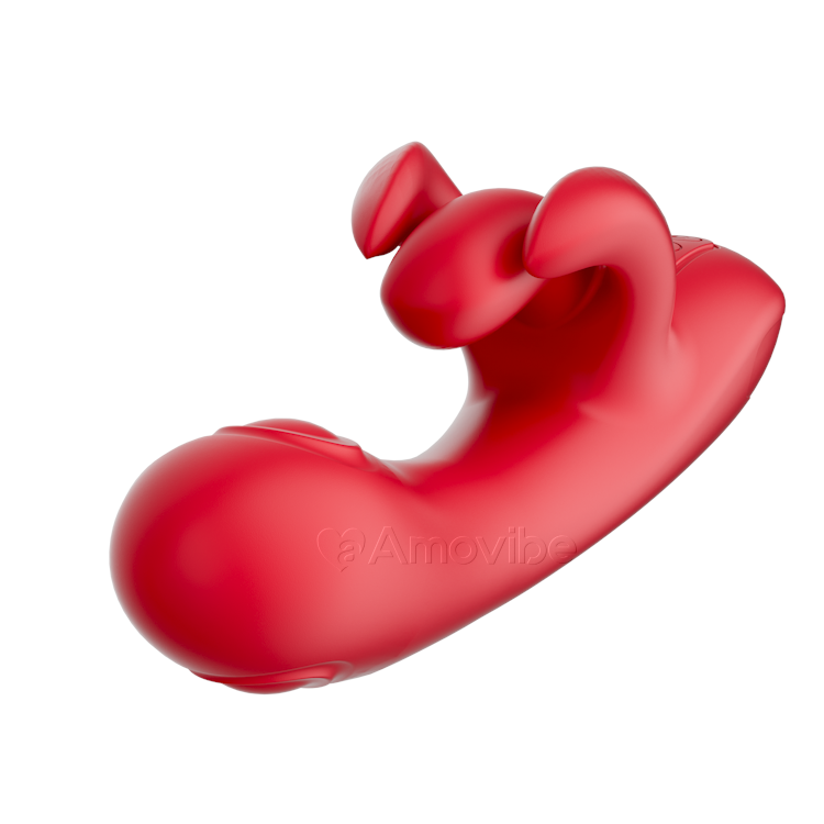 G-punkt Tapping Vibrator med Klit Massering & Vibration