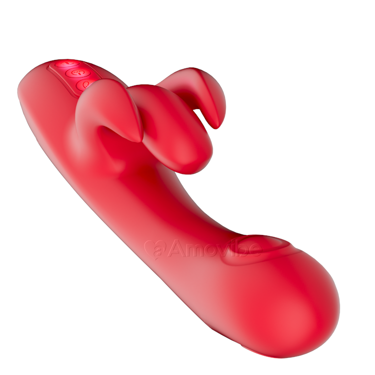 G-punkt Tapping Vibrator med Klit Massering & Vibration