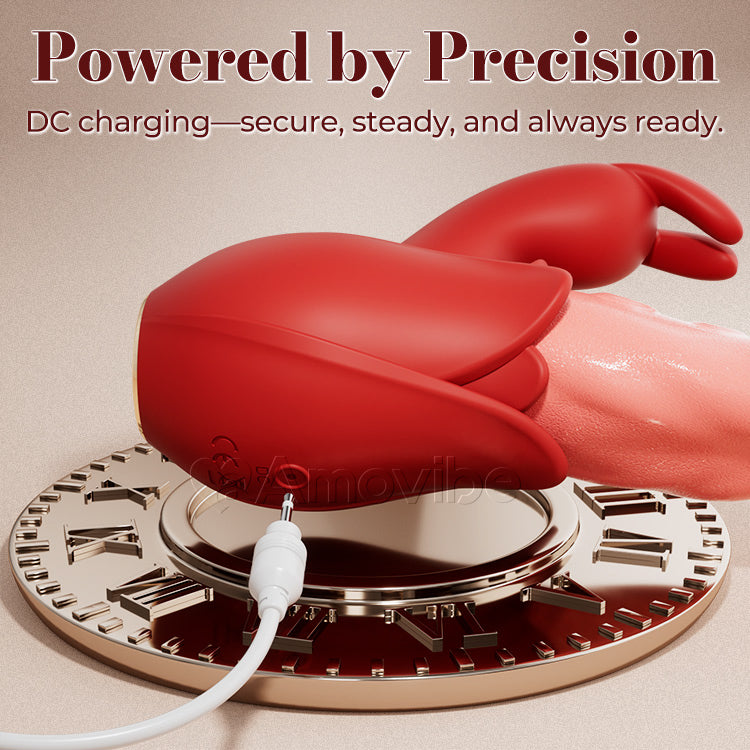 Tongue Vibrator 10 Modes, Dual Stimulation, Whisper-Quiet