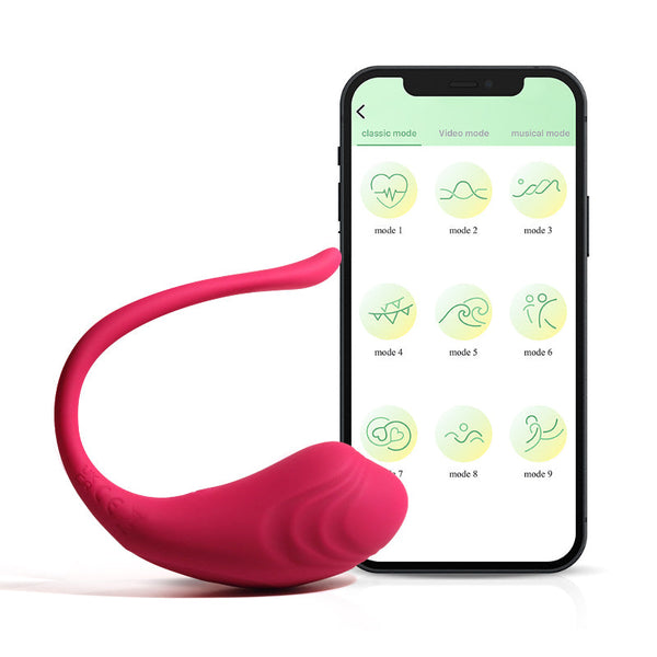 Diskret vibrator med APP-styring